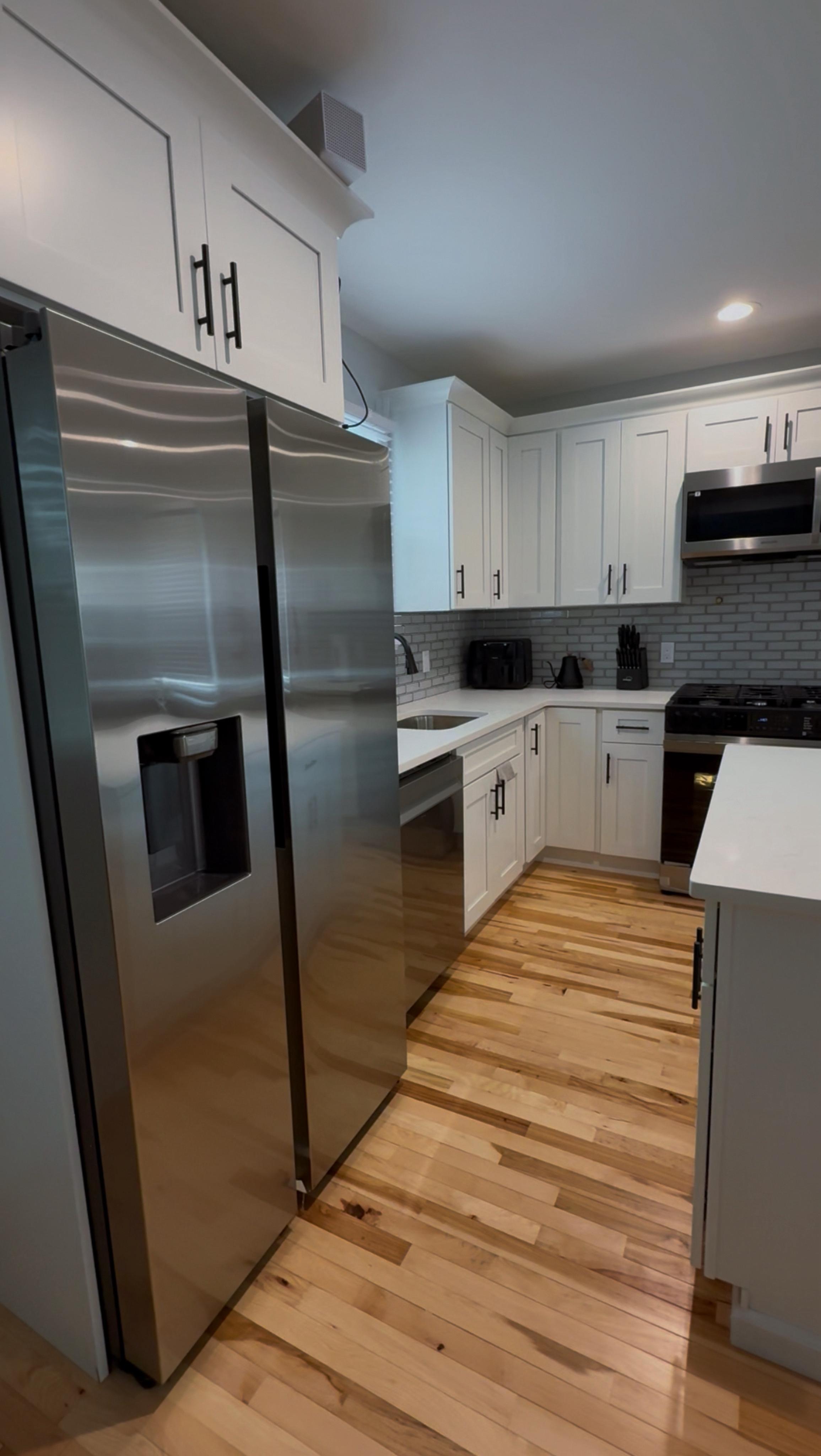 Peaceful garden area